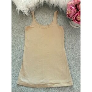 Lilly Pulitzer tank beige XXS Pima Cotton
